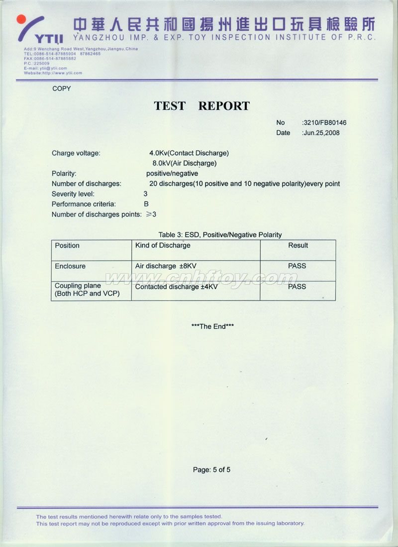 CertificateEMC-006HEZE HENGFANG LEATHER & FUR CRAFT CO., LTD