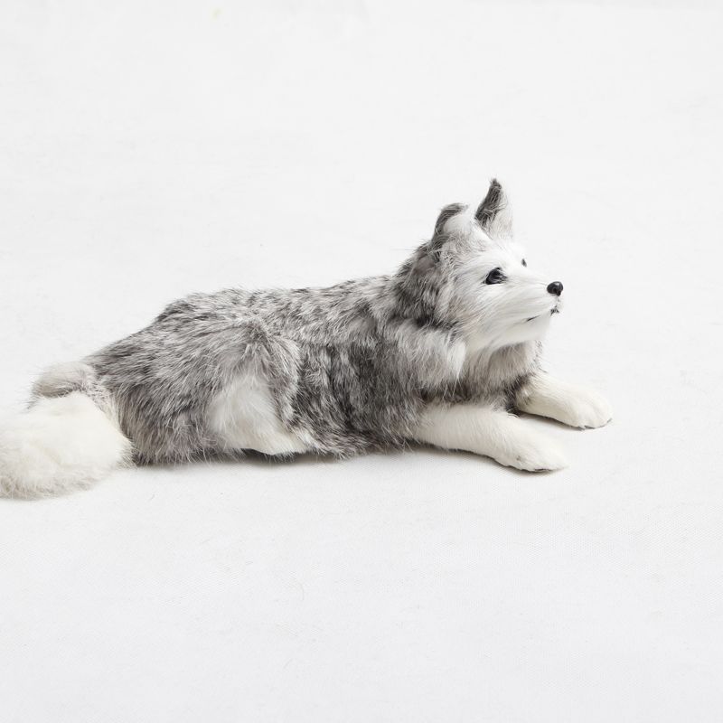 仿真动物可爱哈士奇公仔 雪橇犬二哈毛绒玩具