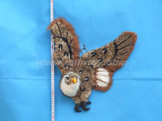 皮毛玩具鹰：YI025菏泽恒方皮毛工艺品有限公司