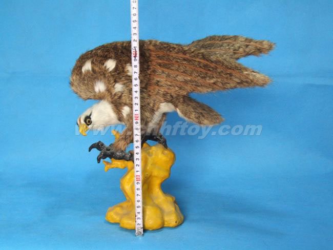 皮毛玩具鹰：YI027菏泽恒方皮毛工艺品有限公司