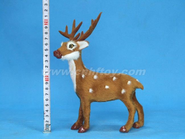皮毛玩具鹿：L250菏泽恒方皮毛工艺品有限公司