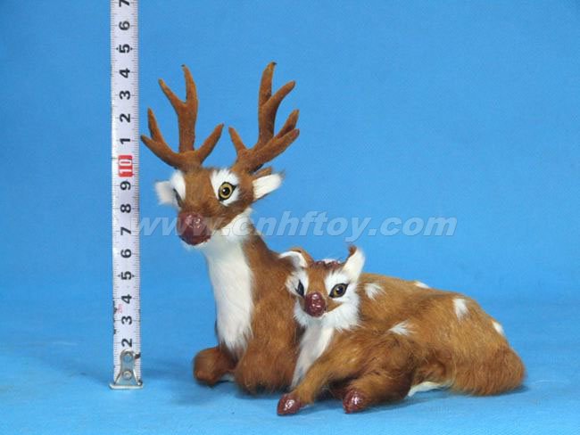 皮毛玩具鹿：L264菏泽恒方皮毛工艺品有限公司