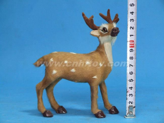 皮毛玩具鹿：L265菏泽恒方皮毛工艺品有限公司