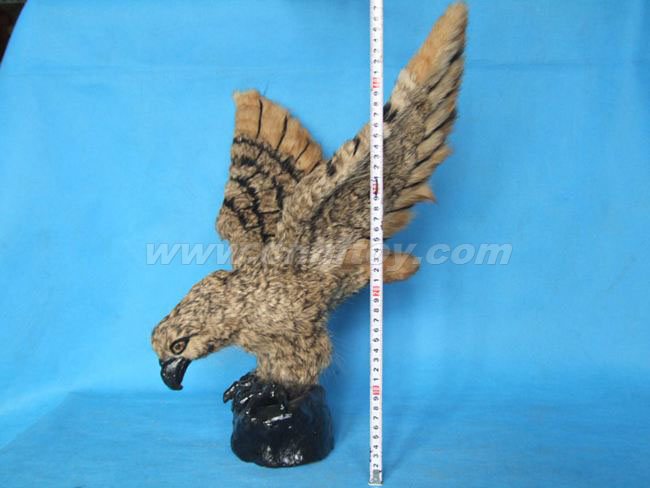 皮毛玩具鹰：YI011菏泽恒方皮毛工艺品有限公司