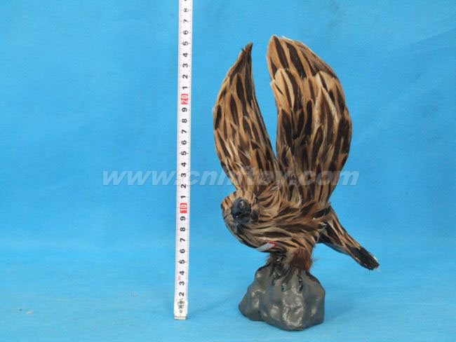 皮毛玩具鹰：YI017菏泽恒方皮毛工艺品有限公司