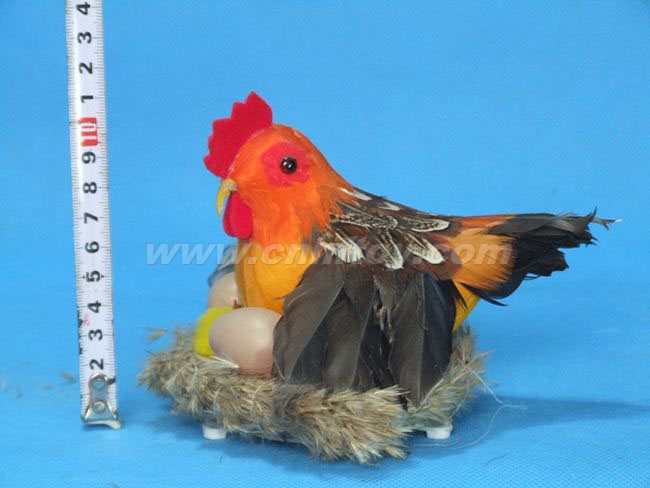 皮毛玩具鸡：J027菏泽恒方皮毛工艺品有限公司