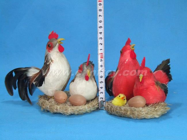 皮毛玩具鸡：J033菏泽恒方皮毛工艺品有限公司