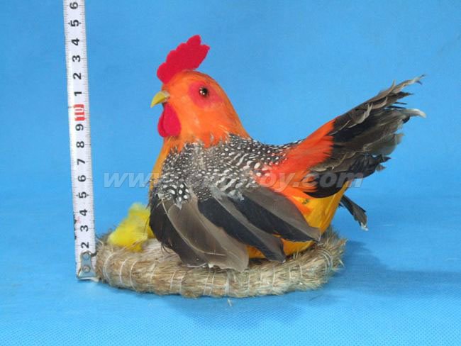 皮毛玩具鸡：J036菏泽恒方皮毛工艺品有限公司