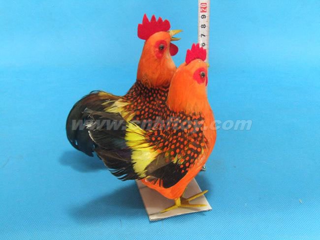 皮毛玩具鸡：J039菏泽恒方皮毛工艺品有限公司