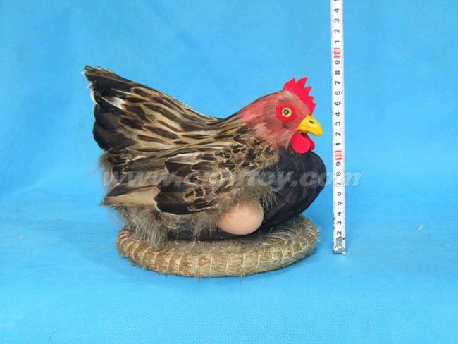皮毛玩具鸡：J041菏泽恒方皮毛工艺品有限公司