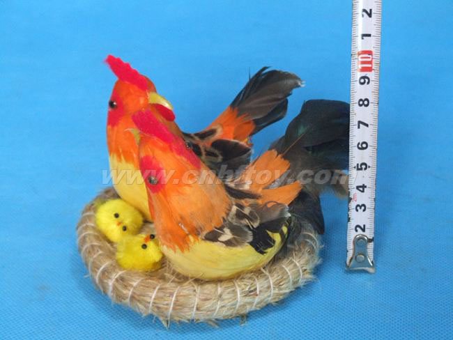 皮毛玩具鸡：J049菏泽恒方皮毛工艺品有限公司