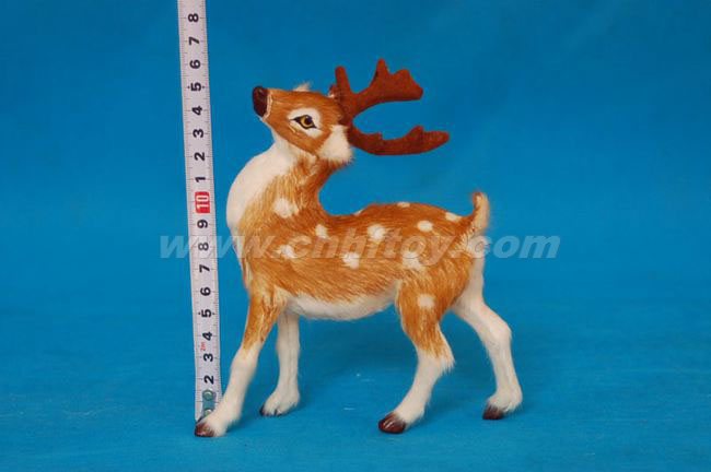 皮毛玩具鹿：L234菏泽恒方皮毛工艺品有限公司