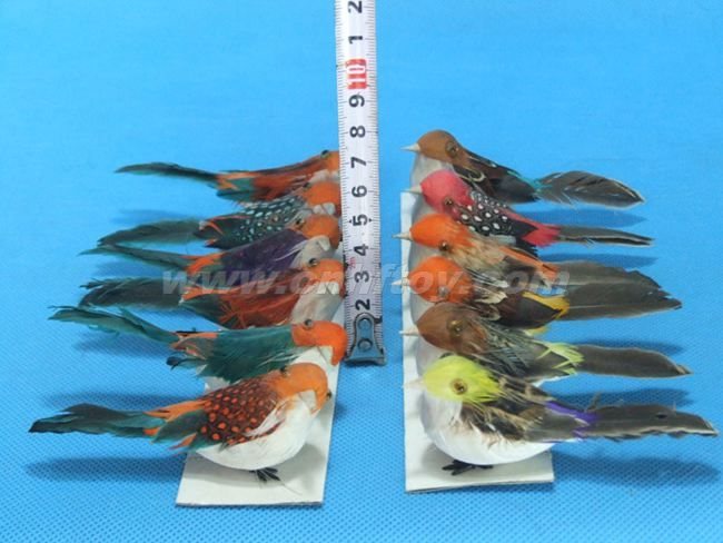 皮毛玩具鸟：NI044菏泽恒方皮毛工艺品有限公司