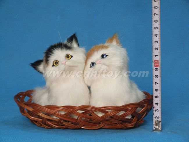 皮毛玩具猫：M879菏泽恒方皮毛工艺品有限公司